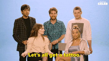 Ben Platt Tattoo GIF by BuzzFeed