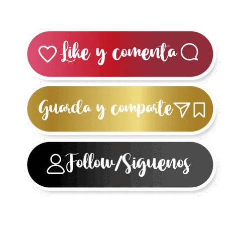 Follow Comentario Sticker by Cabello Perfecto