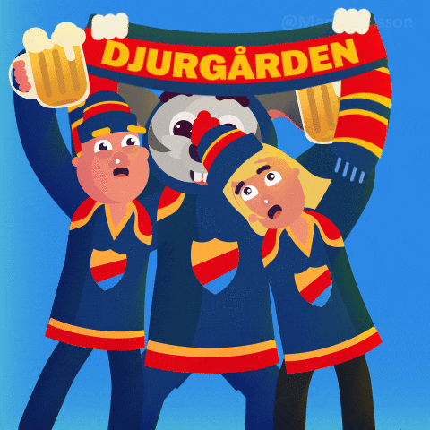 Djurgarden Ishockey GIF by Manne Nilsson