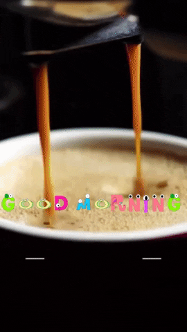 Good Morning Coffee GIF by Schnappdeinpreis