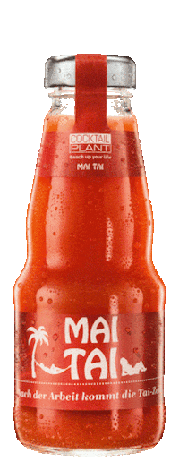 Cocktail Plant Sticker