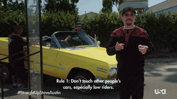 Driving Stone Cold Steve Austin GIF by USA Network
