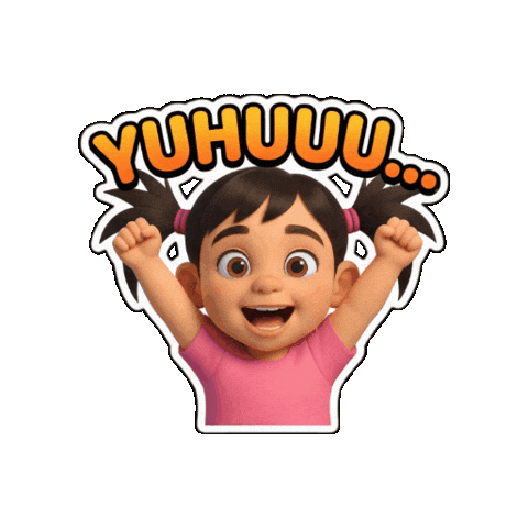 Yuhuu Sticker by Indosiar