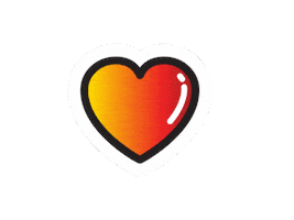 Heart Love Sticker by Atisfyre