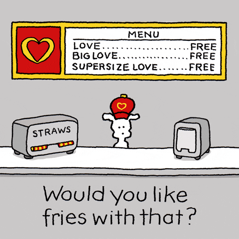 French Fries Love GIF by Chippy the Dog