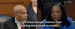 Cory Booker Working Moms GIF by GIPHY News