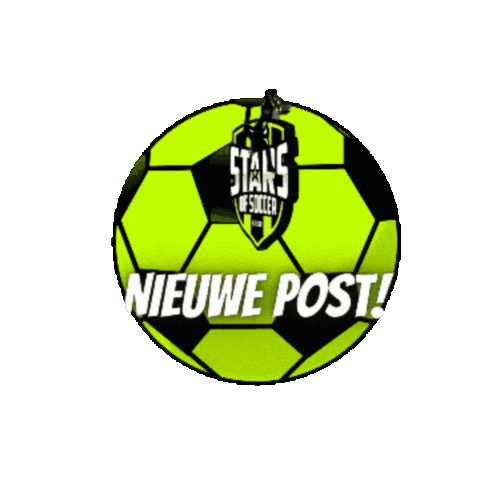 Nieuwepost Sticker by Stars of  Soccer