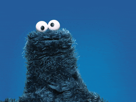 Check This Out Cookie Monster GIF by Sesame Street