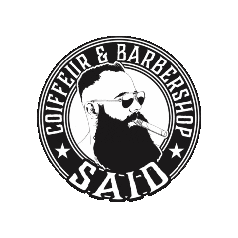 Said Coiffeur & Barbershop Sticker