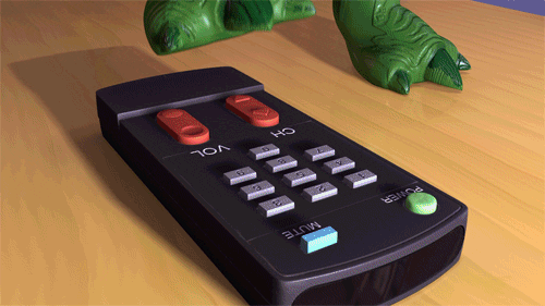 remote toy story GIF