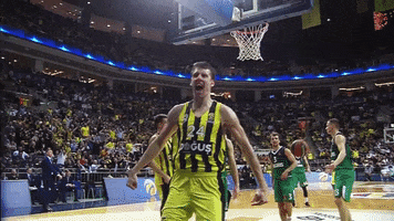 excited fired up GIF by EuroLeague