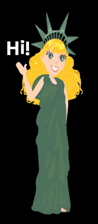 Corporacionenglish hello hi greeting liberty GIF