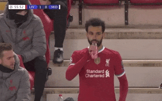 Champions League Drinking GIF by UEFA