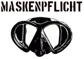 Mask Sticker by stauchtdivecenter