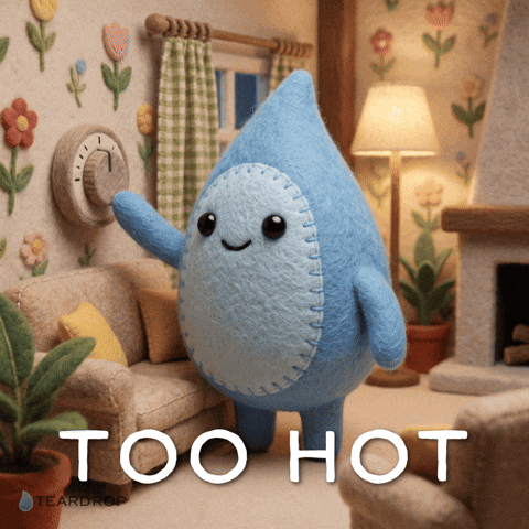 Melting Heat Wave GIF by Teardrop