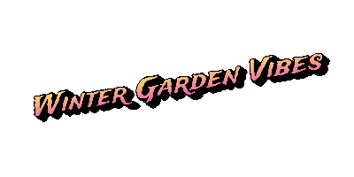 Winter Garden Vibes Sticker