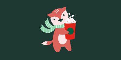Squirrel Critter GIF by Starbucks