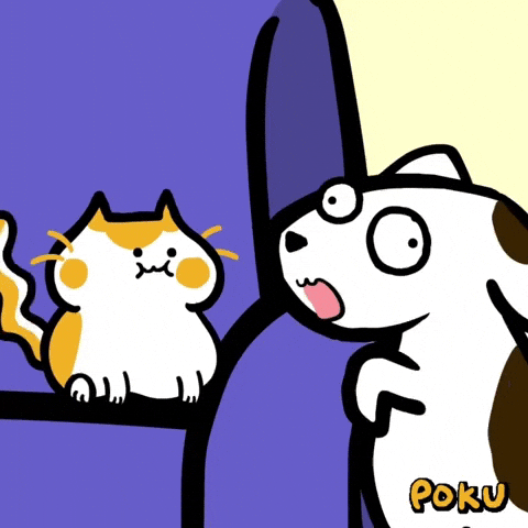 Pat Pat Cat GIF by Poku Meow