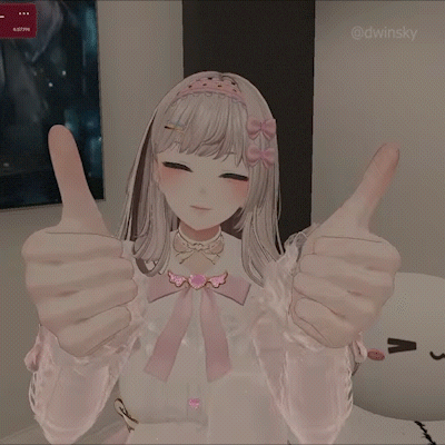 Vtuber Ok GIF