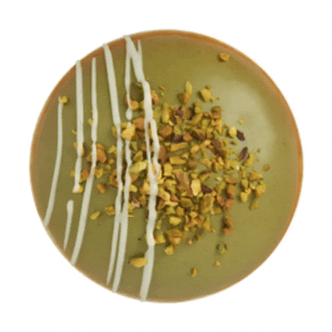 Krispy Kreme Pistachio GIF by blackmilkcereal