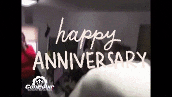 Excited Happy Anniversary GIF by ConEquip Parts