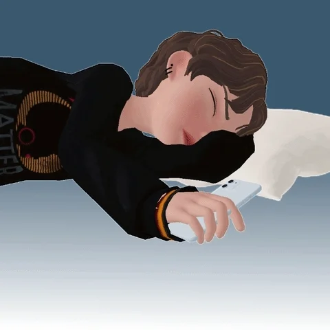 Tired Leave Me Alone GIF by ZEPETO