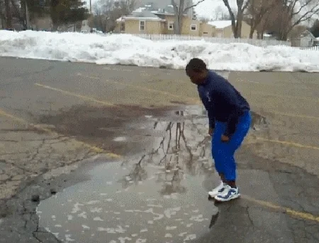 puddle fail GIF