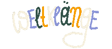 Weltklaenge Sticker