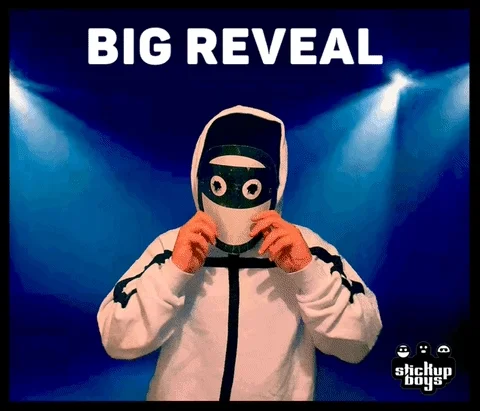 Reveal Unveiling GIF by Stick Up Music