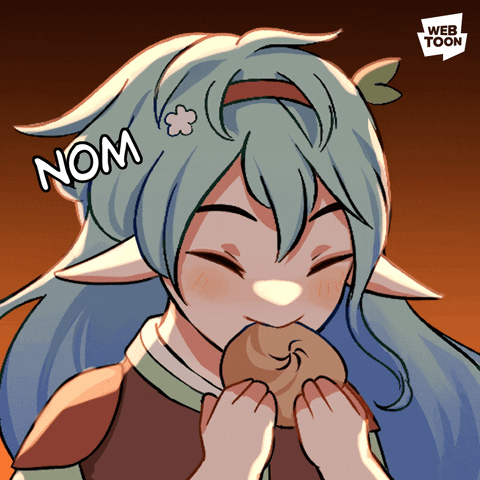 Dungeons And Dragons Eating GIF by WEBTOON