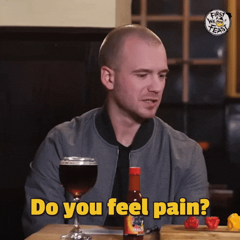 Sean Evans Pain GIF by First We Feast