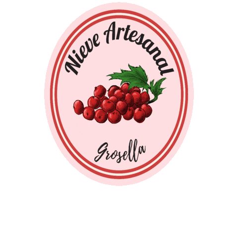 Grosella Sticker by Nevería Artesanal El Mexiquense