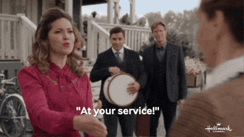 Nice To Meet You When Calls The Heart GIF by Hallmark Channel