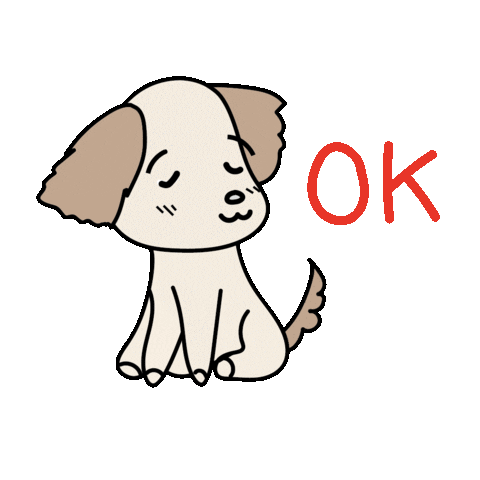 Dog Yes Sticker