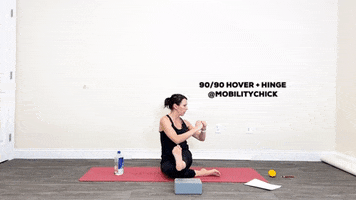 mobilitychick baseball yoga pilates mobility GIF