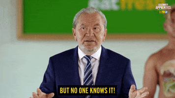 No One Knows React GIF by Celebrity Apprentice Australia
