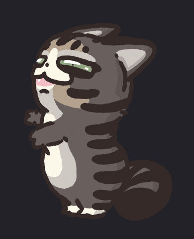 Cat Hello GIF
