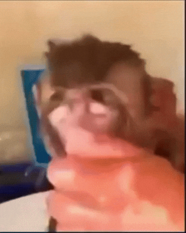 Monkey Washing GIF
