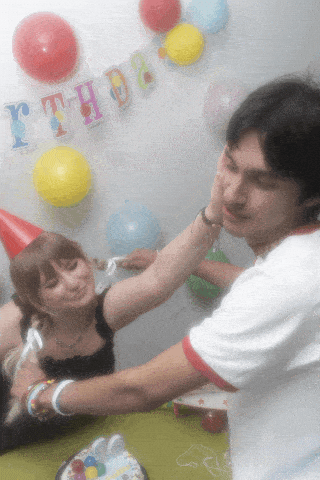 Birthday Fighting GIF