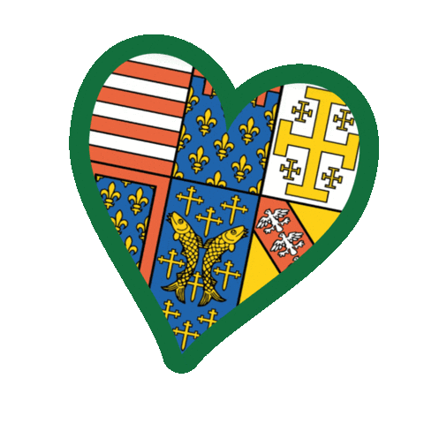 Queens Sticker by Queens' College Cambridge