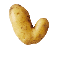 Loop Potatoes Sticker by Steffis Hundestudio for iOS & Android